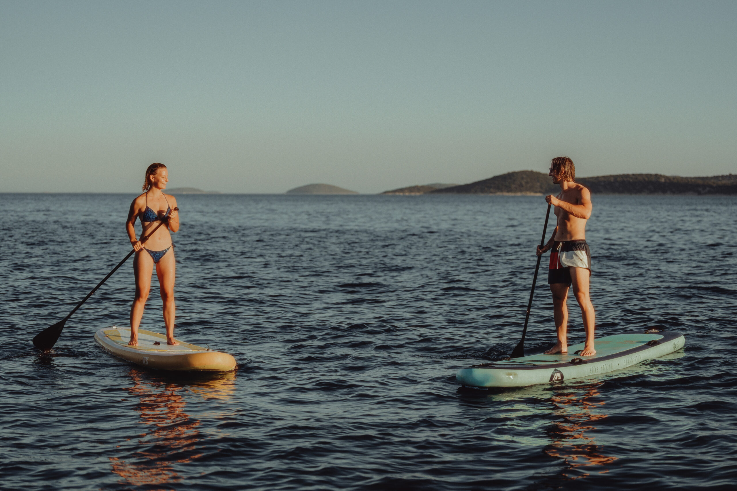 Paddle towards Tribunj