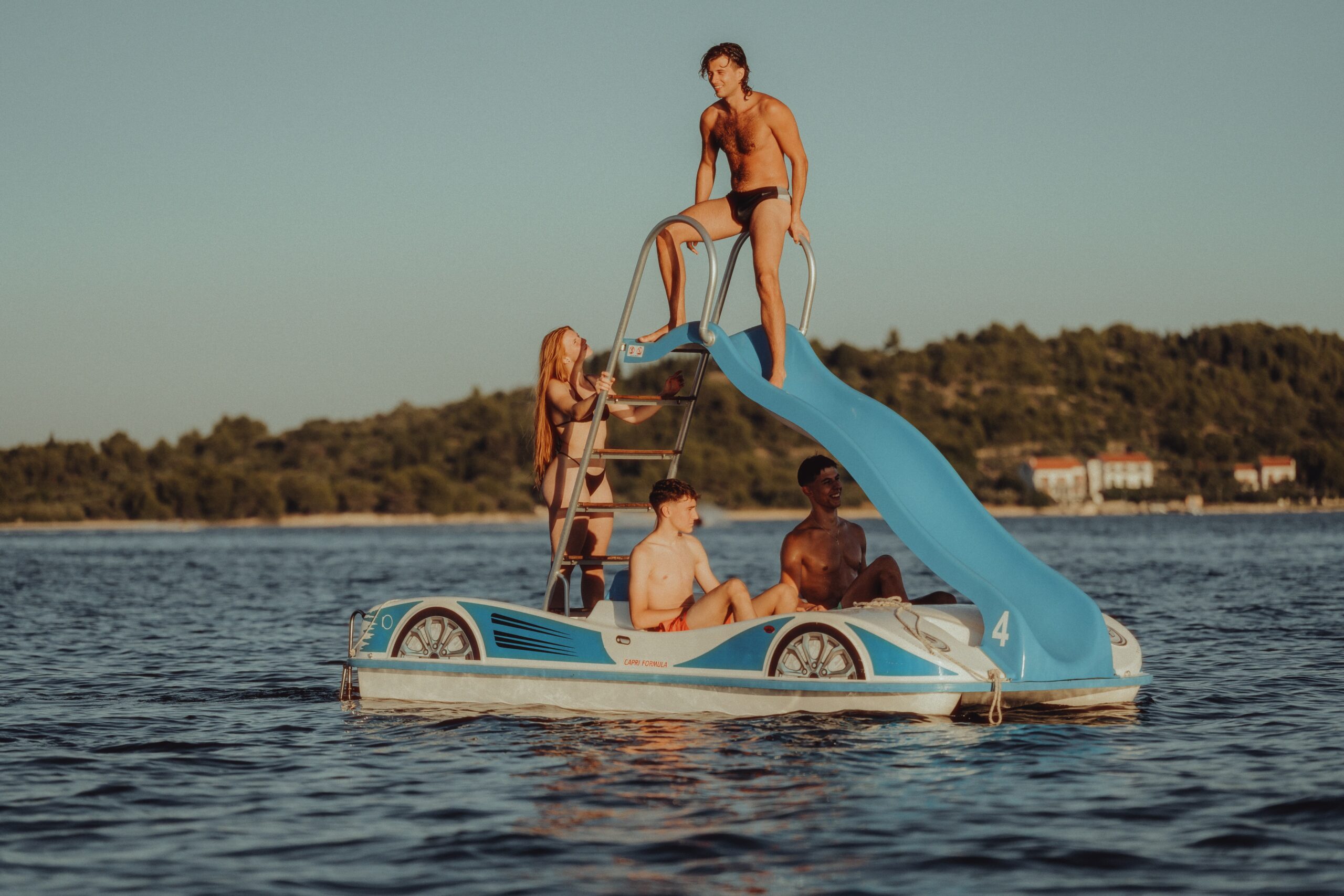 Pedal boats in Vodice